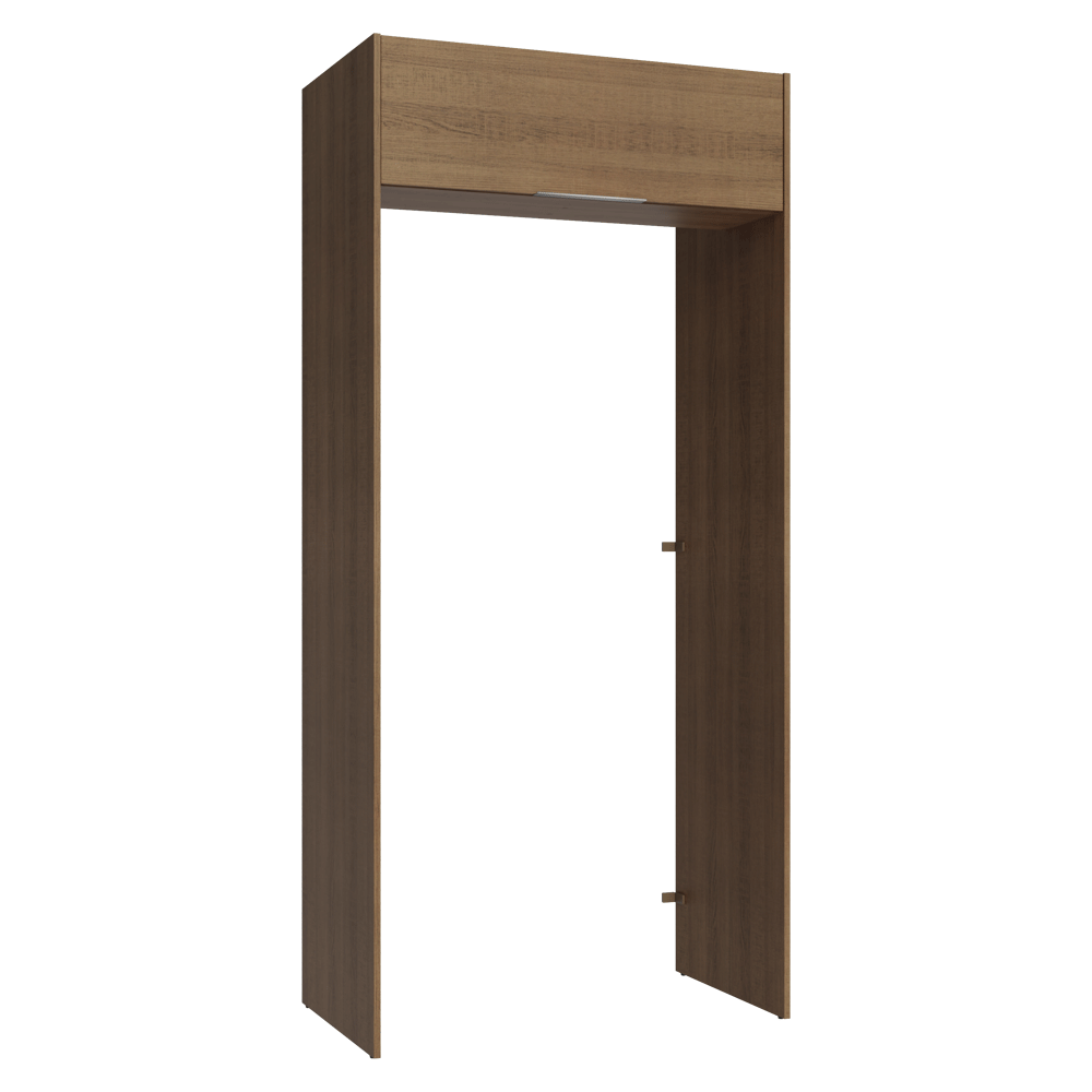 Porta-Geladeira 103 cm 1 Porta Basculante Rustic Stella Madesa