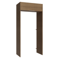 Porta-Geladeira 103 cm 1 Porta Basculante Rustic Stella Madesa