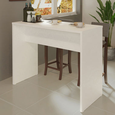 Bancada para Cozinha Madesa 115 cm Branco