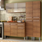 Armário de Cozinha Completa 169cm Rustic Emilly Fly Madesa 05