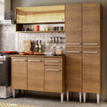 Armário de Cozinha Compacta 169cm Rustic Emilly Winter Madesa 08