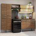 Armário de Cozinha Completa 229cm Rustic Emilly Madesa 06