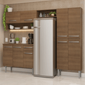 Armário de Cozinha Completa 229cm Rustic Emilly Madesa 017