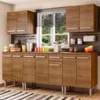 Armário de Cozinha Completa 233cm Rustic Emilly King Madesa 01