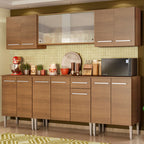 Armário de Cozinha Completa 233cm Rustic Emilly Wind Madesa 02
