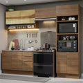 Armário de Cozinha Completa 270cm Rustic Stella Madesa 07