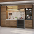 Armário de Cozinha Completa 330cm Rustic Stella Madesa 07