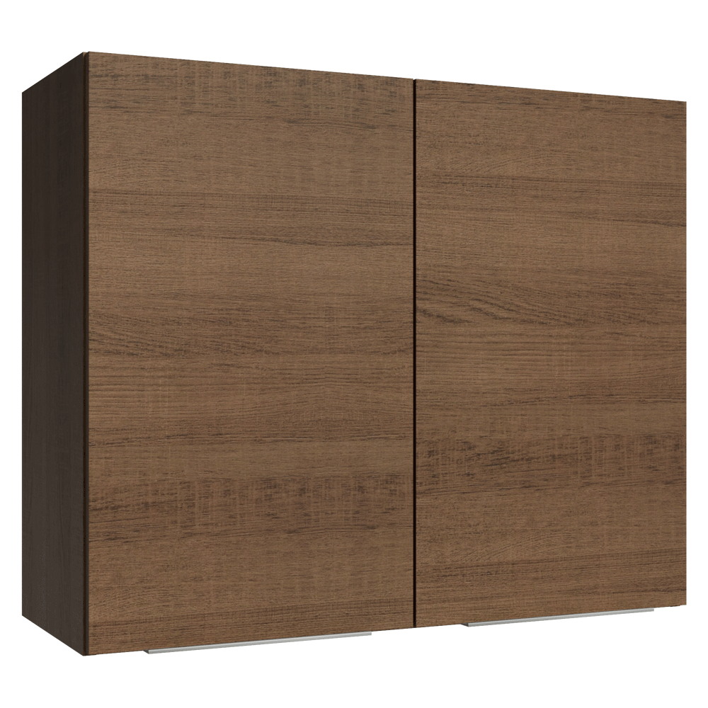 Armário Aéreo para Quarto 80 cm 2 Portas Rustic Neo Madesa