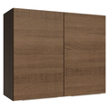 Armário Aéreo para Quarto 80 cm 2 Portas Rustic Neo Madesa