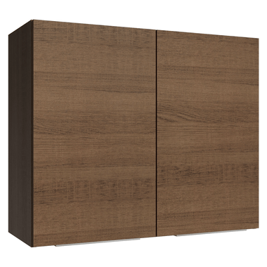Armário Aéreo para Quarto 80 cm 2 Portas Rustic Neo Madesa