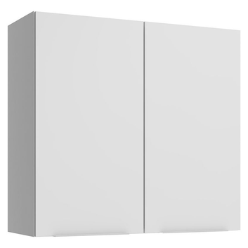 Armário Aéreo para Quarto 70 cm 2 Portas Branco Neo Madesa