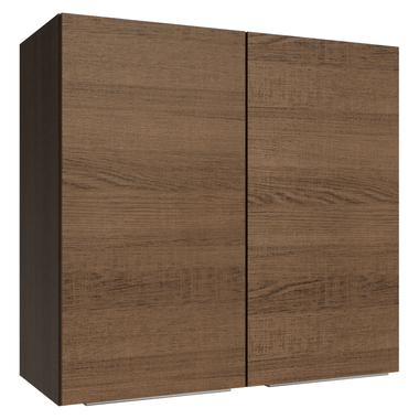 Armário Aéreo para Quarto 70 cm 2 Portas Rustic Neo Madesa