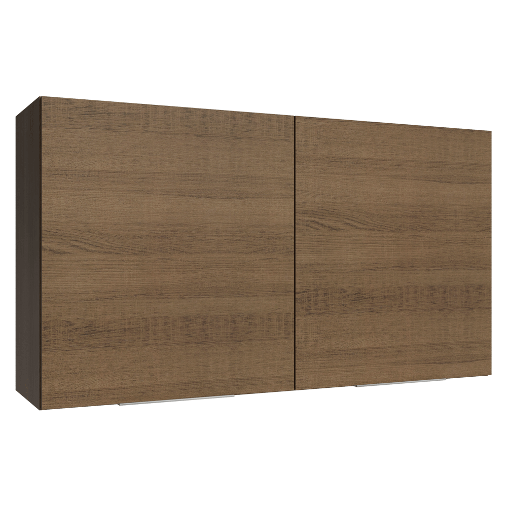 Armário Aéreo para Quarto 120 cm 2 Portas Rustic Neo Madesa