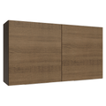 Armário Aéreo para Quarto 120 cm 2 Portas Rustic Neo Madesa
