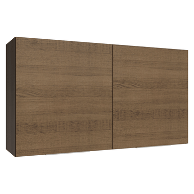 Armário Aéreo para Quarto 120 cm 2 Portas Rustic Neo Madesa