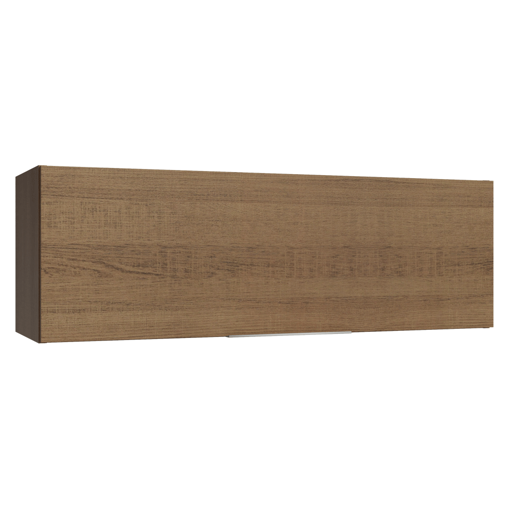Armário Aéreo para Quarto 100 cm 1 Porta Basculante Rustic Neo Madesa