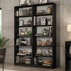 Kit Madesa com 2 Estantes Livreiro 6908 Preto