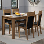 01-MDJA0400027KPT-perspectiva-conjunto-sala-jantar-mesa-tampo-madeira-4-cadeiras-rustic-preto-elen-madesa