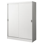 Guarda-Roupa Infantil Madesa Nick 2 Portas de Correr Branco