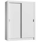 Guarda-Roupa Solteiro Madesa Denver 2 Portas de Correr Branco