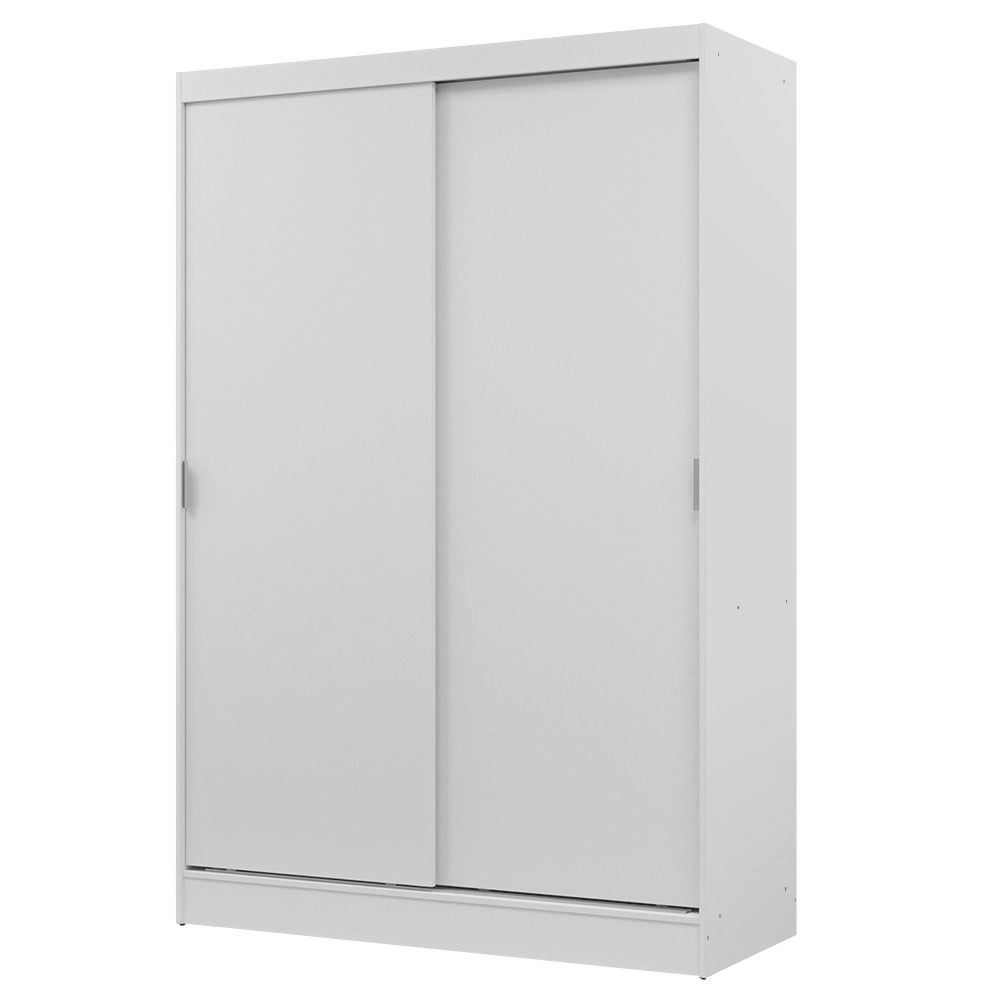 Guarda-Roupa 2 Portas de Correr Branco Max Madesa