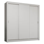 Guarda-Roupa Casal 3 Portas de Correr Branco Sublime Plus Madesa