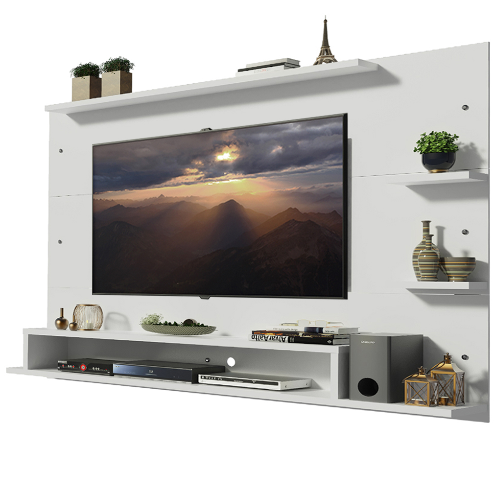 Painel para TV até 60 Polegadas Madesa Alfa Branco