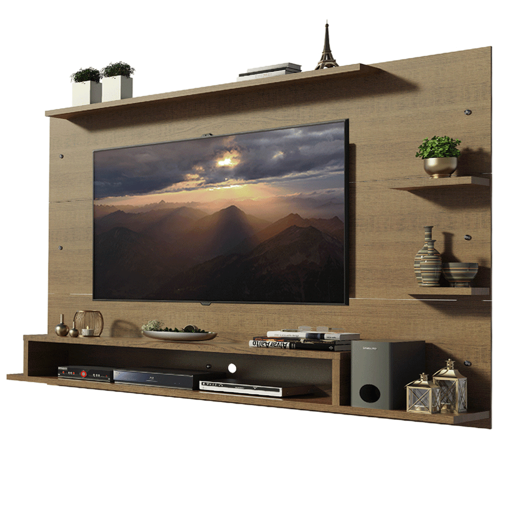 Painel para TV até 60 Polegadas Madesa Alfa Rustic