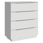 Comoda Madesa 4 Gavetas Branco
