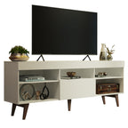 Rack para TV até 75 Polegadas Lille Madesa 180 cm 1 Porta Branco