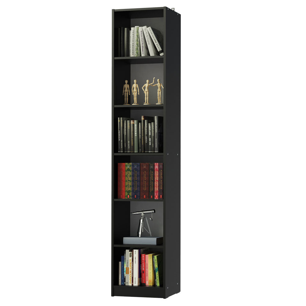 Estante Livreiro Madesa 6906 com 6 Nichos Preto