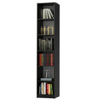 Estante Livreiro Madesa 6906 com 6 Nichos Preto