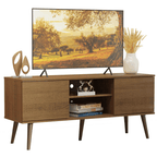 Rack para TV até 55 Polegadas Madesa 6925 com 2 Portas Rustic PO