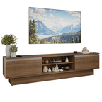 Rack para TV até 80 Polegadas 218 cm 2 Portas Rustic Glamy Madesa