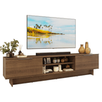 Rack para TV até 80 Polegadas 218 cm 2 Portas Rustic Stella Madesa