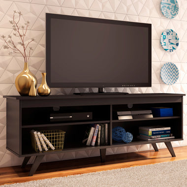 Rack para TV até 65 Polegadas Preto Madesa