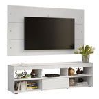 Rack com Painel para TV até 65 Polegadas Branco Orlando Madesa