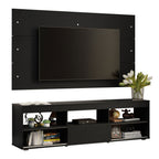 Rack com Painel para TV até 65 Polegadas Preto Orlando Madesa