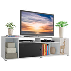 Rack para TV até 65 Polegadas Madesa Cancun Branco/Preto