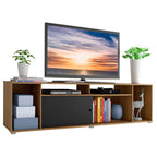 Rack para TV até 65 Polegadas Madesa Cancun Rustic/Preto