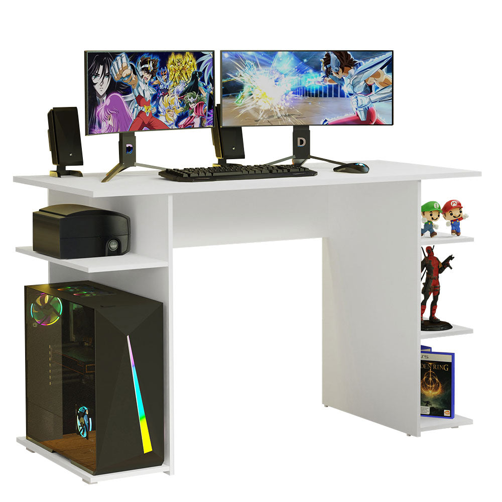 Escrivaninha Mesa para Computador Gamer Branco 9424 Madesa