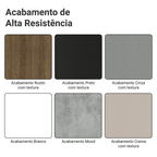 Amostra de Acabamentos de Cozinha Linhas Agata, Glamy e Stella Madesa
