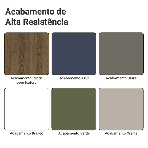 Amostra de Acabamentos de Cozinha Linha Vik Madesa