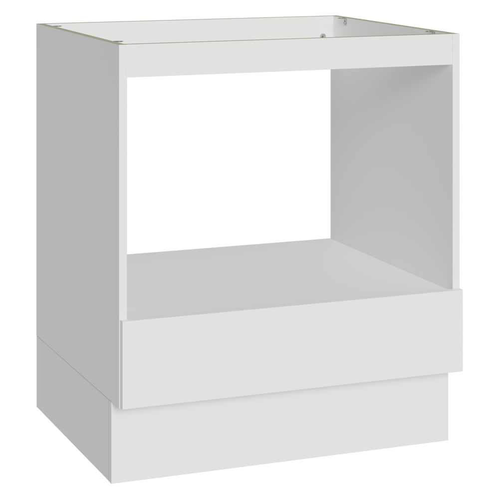 Balcão para Forno/Micro-ondas 70 x 60 cm 1 Gaveta (Sem Tampo) Branco Madesa