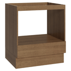 Balcão para Forno/Micro-ondas 70 cm 1 Gaveta (Sem Tampo) Rustic Madesa