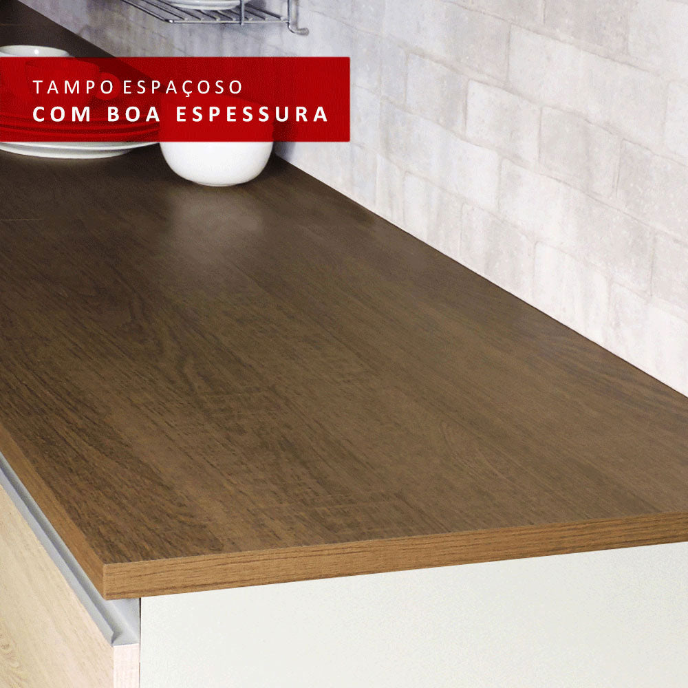 Tampo para Balcão de Pia 150 cm Madesa Rustic