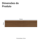 Kit Ripado para Guarda-Roupa Rustic Malta Madesa