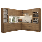 Armário de Cozinha Completa 549cm Rustic Stella Madesa 01