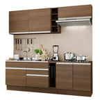 Armário de Cozinha Completa 220cm Rustic Parma Madesa 03