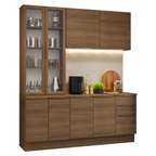 Armário de Cozinha Compacta 190cm Rustic Stella Madesa 03